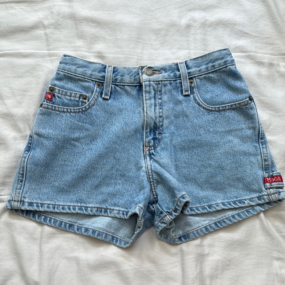 Y2K Mudd Jean Shorts